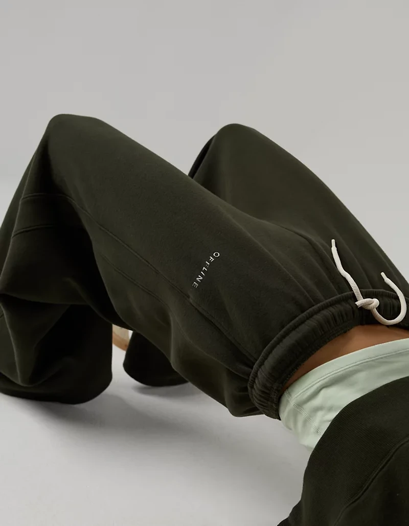OFFLINE By Aerie Cloud Fleece Baggy Trouser