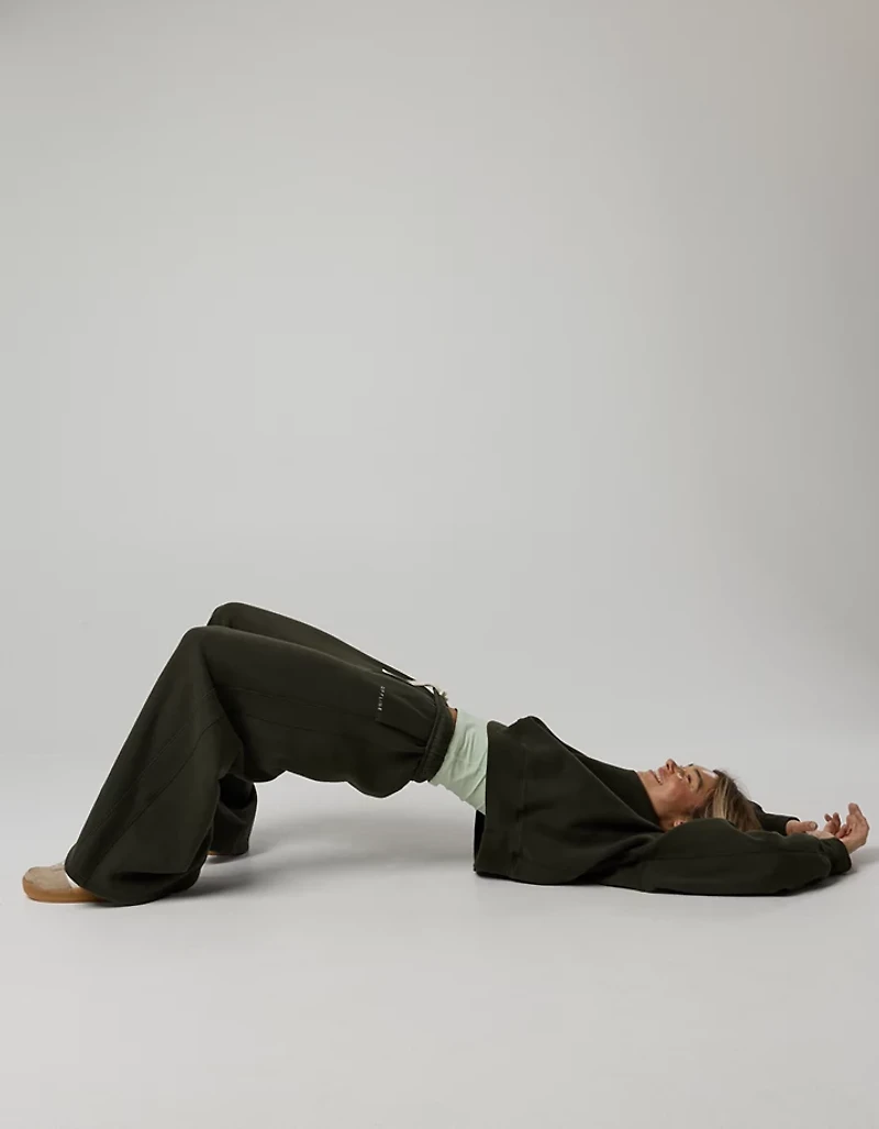 OFFLINE By Aerie Cloud Fleece Baggy Trouser
