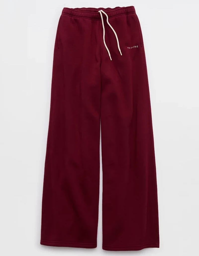 OFFLINE By Aerie Cloud Fleece Baggy Trouser