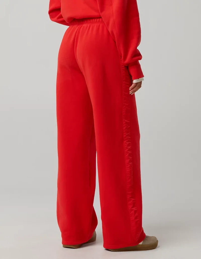 OFFLINE By Aerie Cloud Fleece Nylon Track Trouser