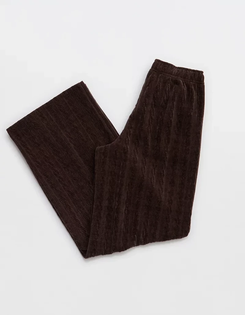 OFFLINE By Aerie Cable Lounge Trouser