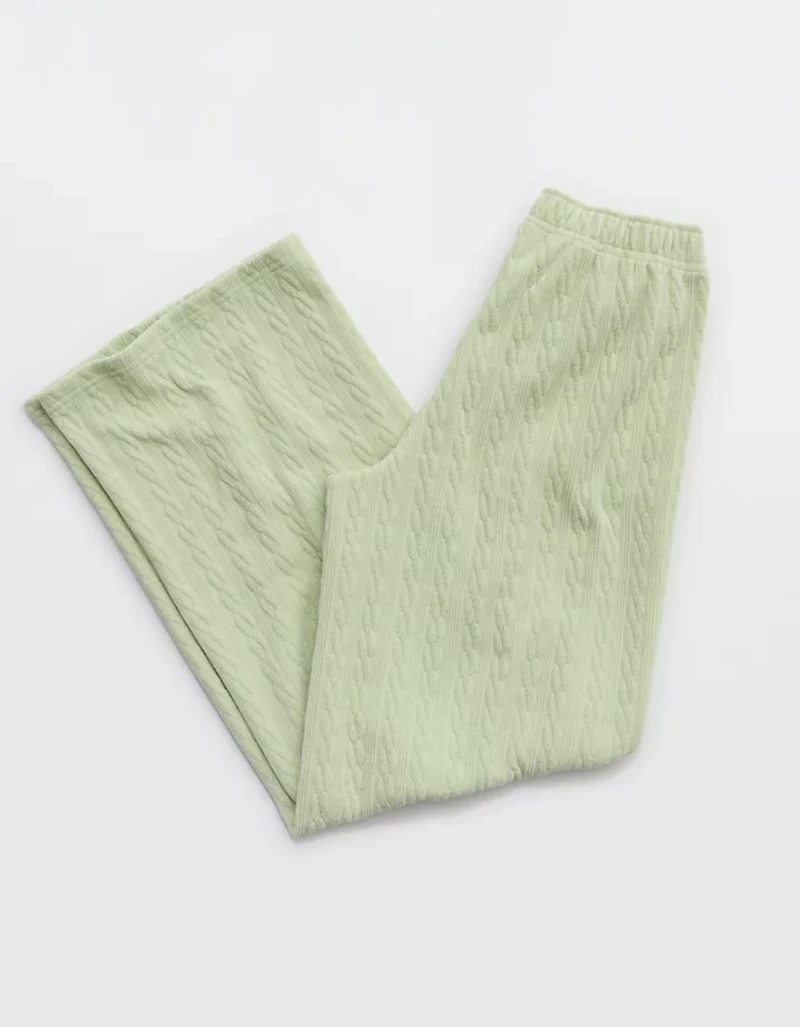 OFFLINE By Aerie Cable Lounge Trouser