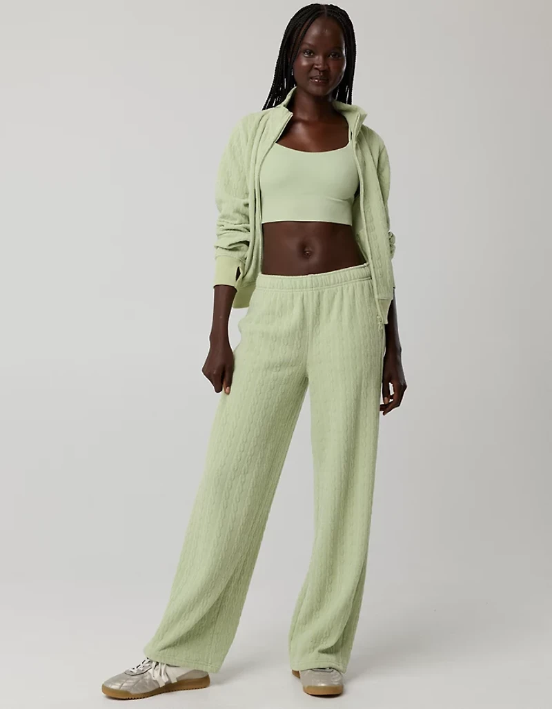 OFFLINE By Aerie Cable Lounge Trouser