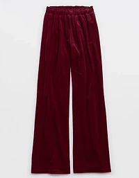 OFFLINE By Aerie Velour Rib Super Wide Leg Pant