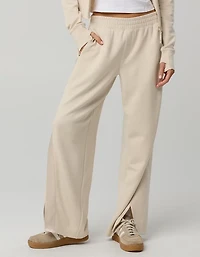 OFFLINE By Aerie Chill Up Satin Track Trouser