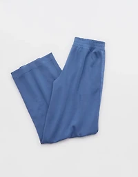 OFFLINE By Aerie ChillUp Satin Track Trouser