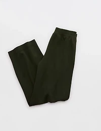 OFFLINE By Aerie ChillUp Satin Track Trouser