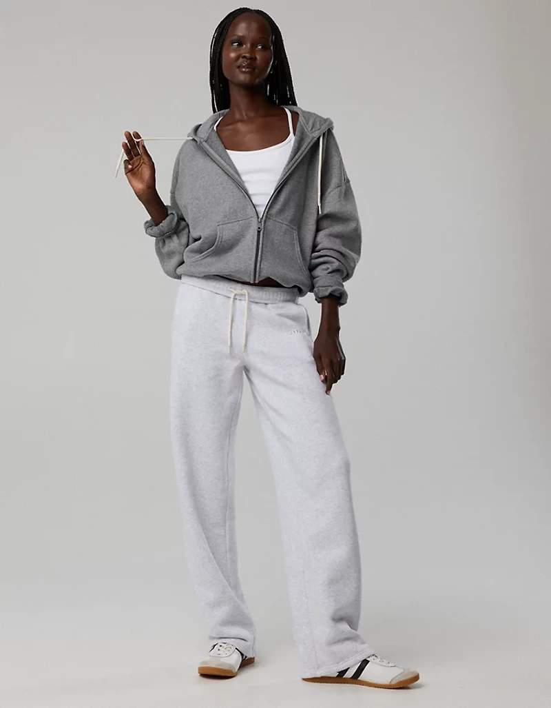 OFFLINE By Aerie Cloud Fleece Straight Leg Pant