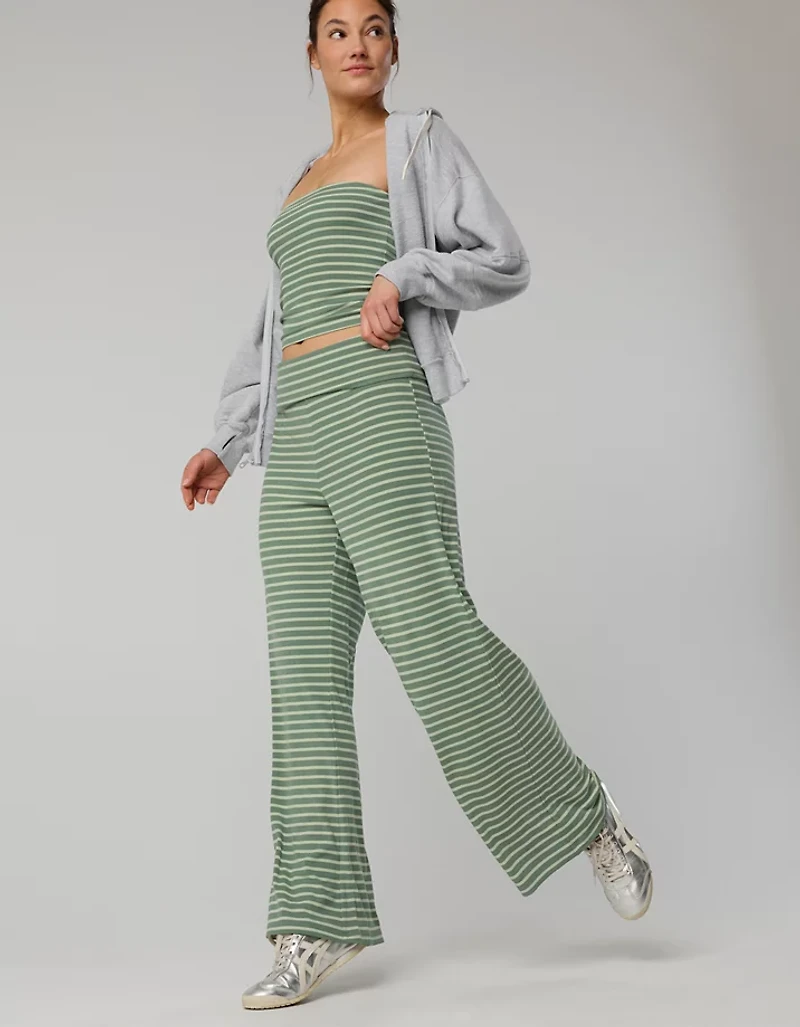 OFFLINE By Aerie Thumbs Up Heavyweight Foldover Trouser