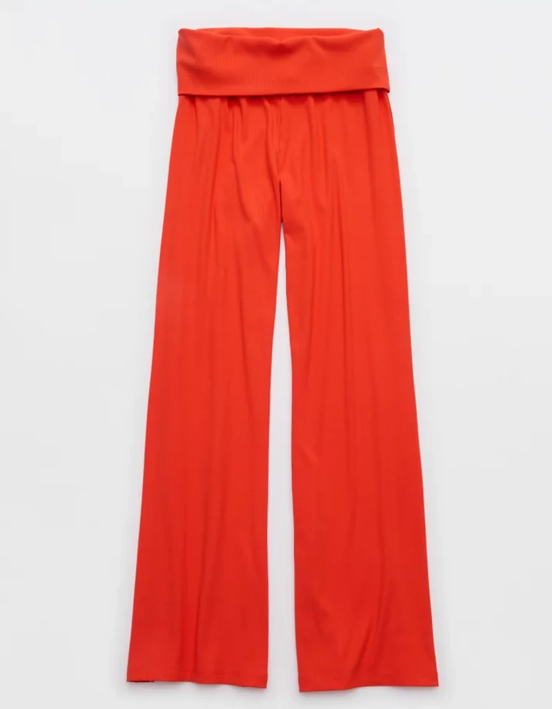 OFFLINE By Aerie Thumbs Up Heavyweight Foldover Trouser