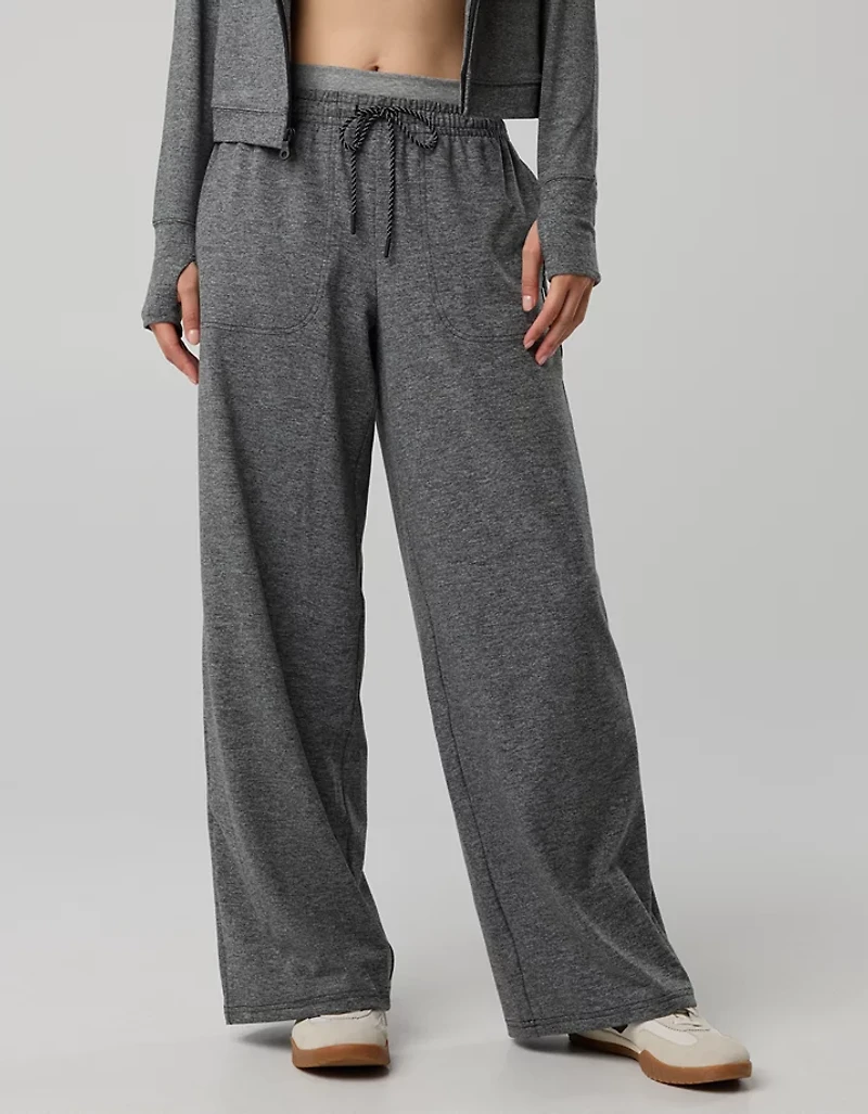 OFFLINE By Aerie Weekend Away Layered Waistband Trouser