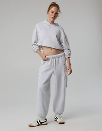 OFFLINE By Aerie Cloud Fleece Baggy Cargo Jogger