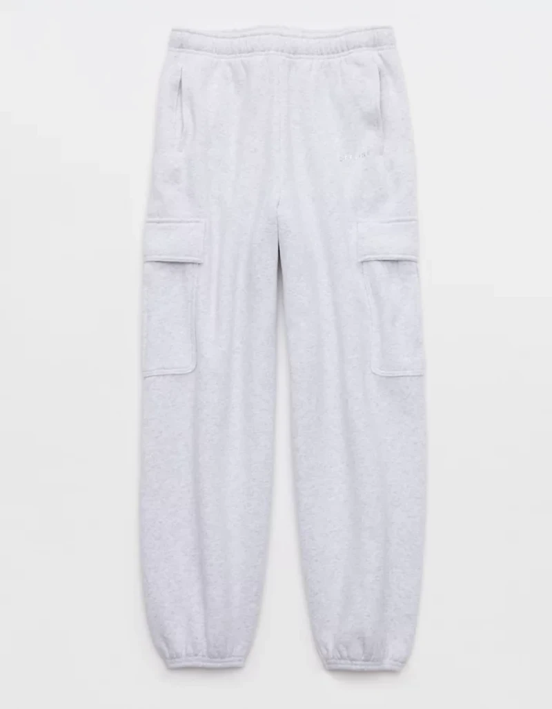 OFFLINE By Aerie Cloud Fleece Baggy Cargo Jogger
