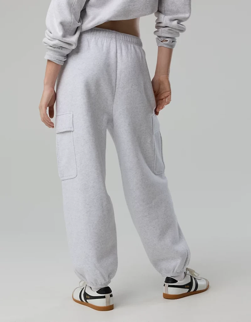 OFFLINE By Aerie Cloud Fleece Baggy Cargo Jogger