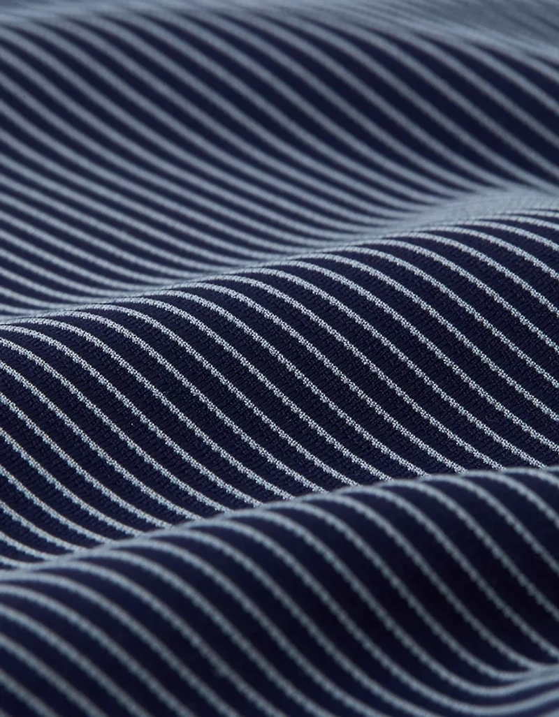 OFFLINE By Aerie Stripe Rib Night Out Midi Tube Dress