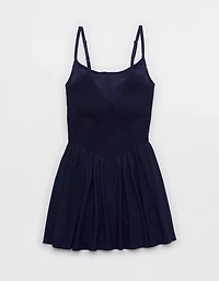 OFFLINE By Aerie Real Me Smocked Flowy Dress