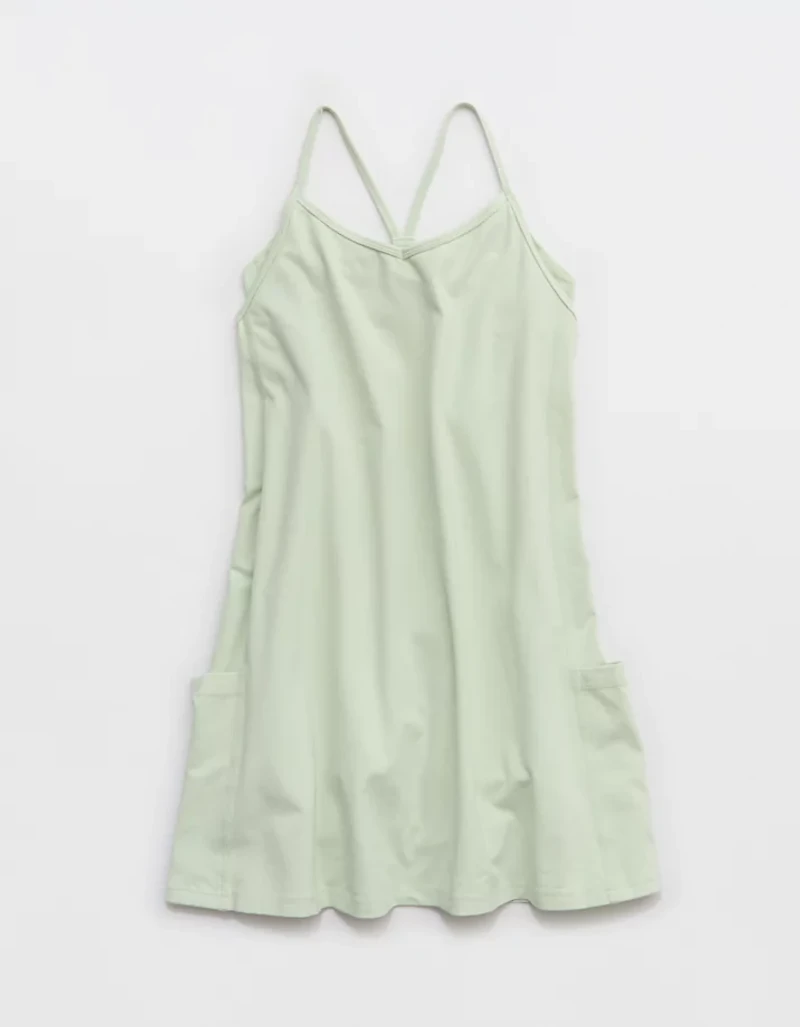 OFFLINE By Aerie OG Cotton Racerback Mini Dress