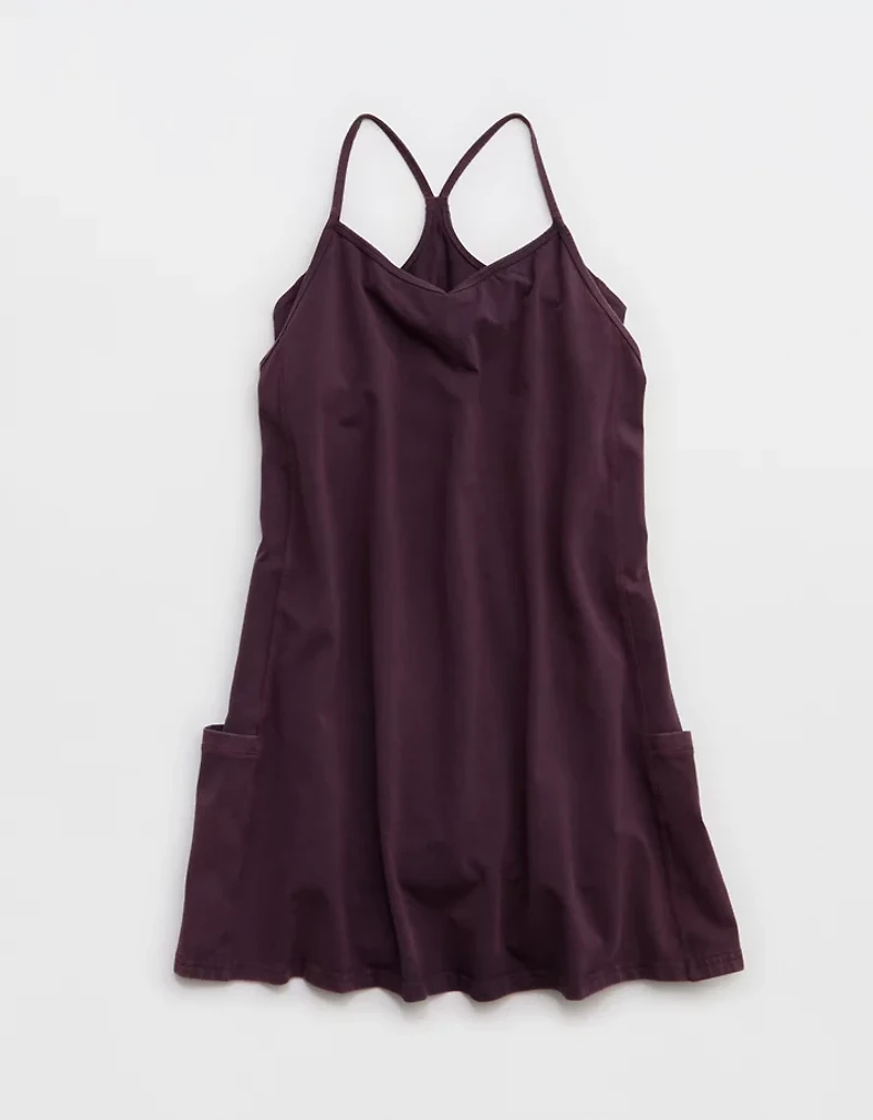 OFFLINE By Aerie OG Cotton Racerback Mini Dress