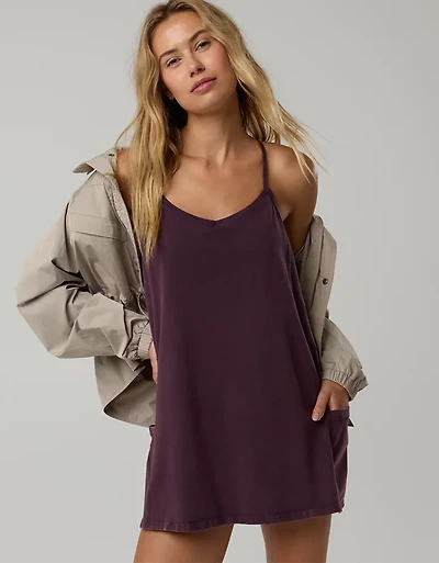 OFFLINE By Aerie OG Cotton Racerback Mini Dress