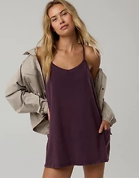 OFFLINE By Aerie OG Cotton Racerback Mini Dress