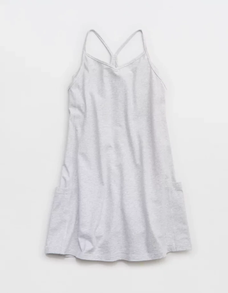 OFFLINE By Aerie OG Cotton Racerback Mini Dress