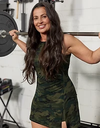 OFFLINE By Aerie Real Me Xtra High Neck Dress