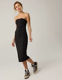 OFFLINE By Aerie Real Me XTRA Night Out Midi Tube Dress