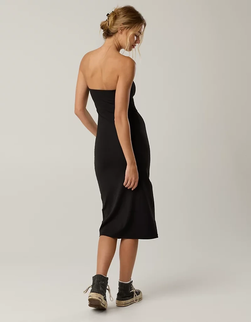 OFFLINE By Aerie Real Me XTRA Night Out Midi Tube Dress