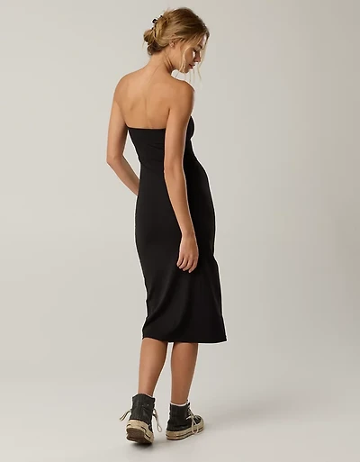 OFFLINE By Aerie Real Me XTRA Night Out Midi Tube Dress