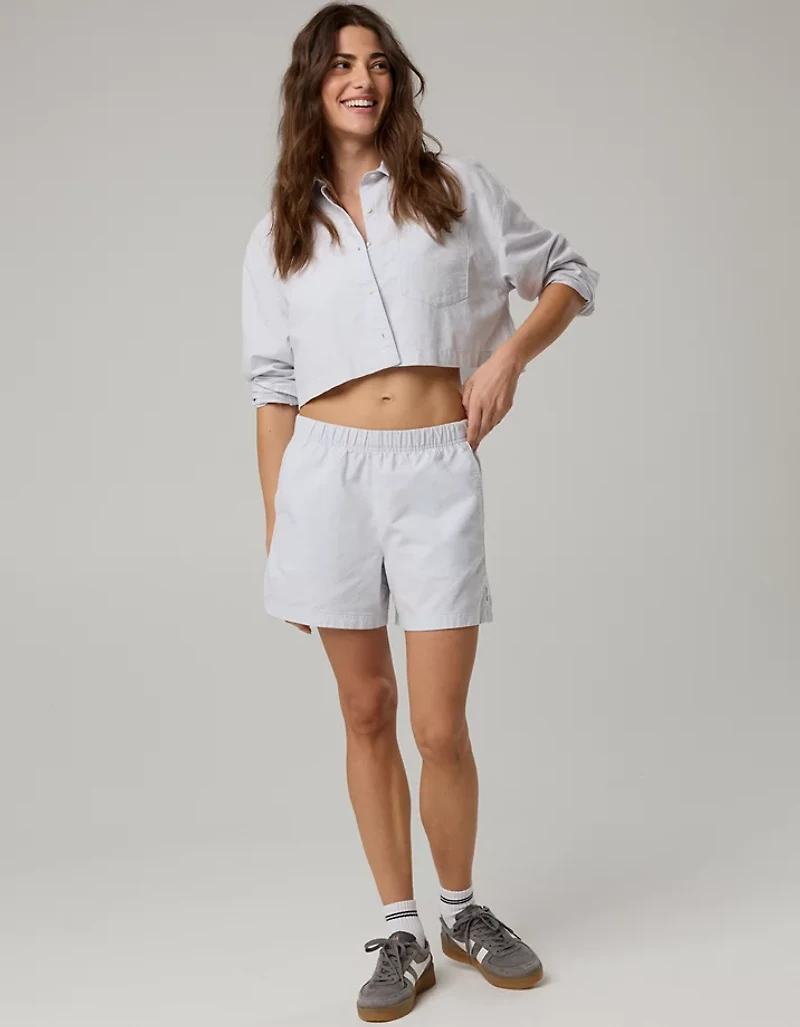 OFFLINE By Aerie Day Off Oxford Short