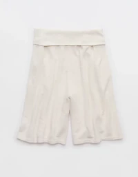 OFFLINE By Aerie Keep It 100 Terry Foldover Long Short