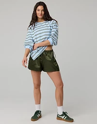 OFFLINE By Aerie Satin Track Short