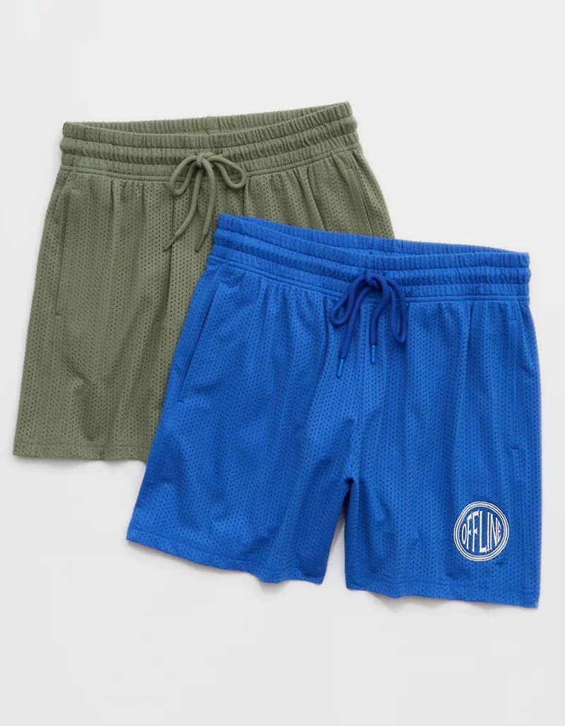 OFFLINE By Aerie Mesh Basketball Short