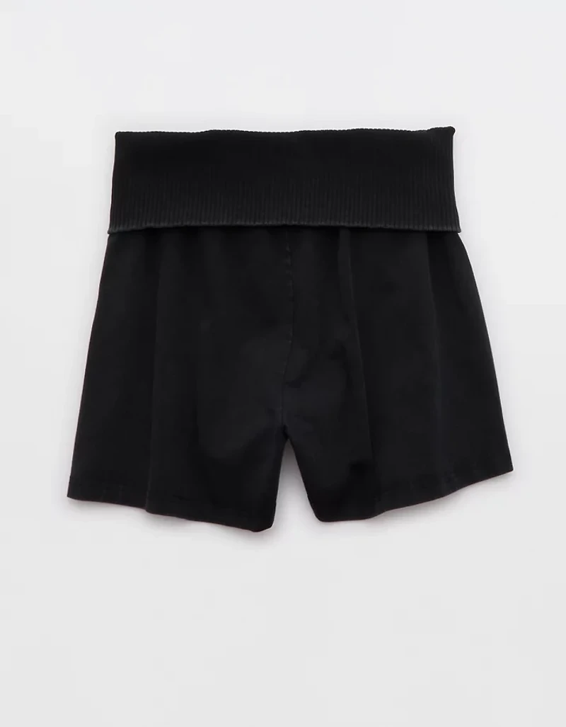 OFFLINE By Aerie OG Cotton Foldover Short