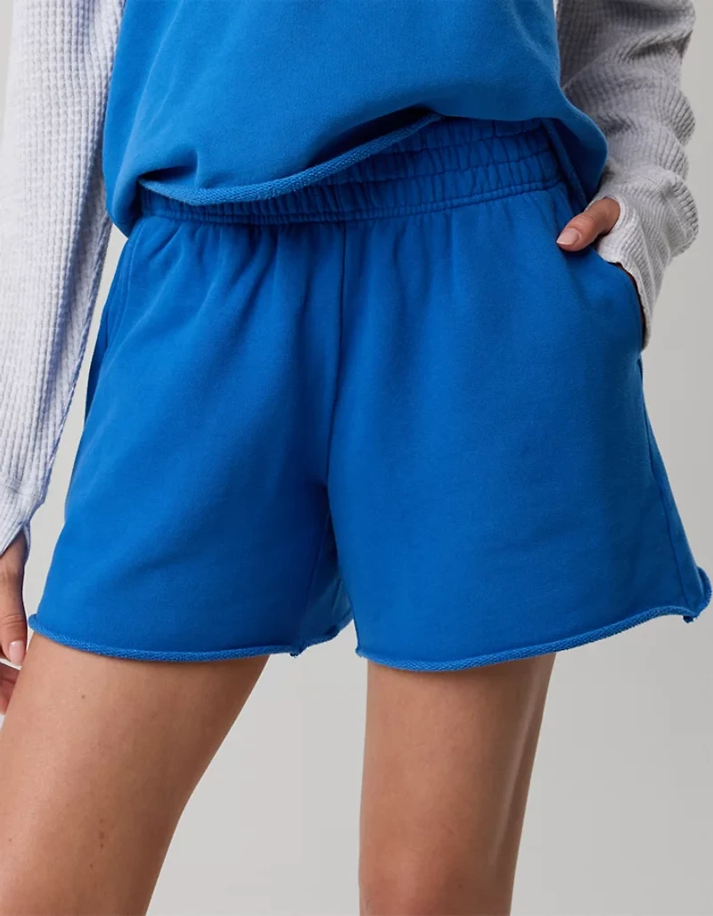 OFFLINE By Aerie Throwback Fleece Short