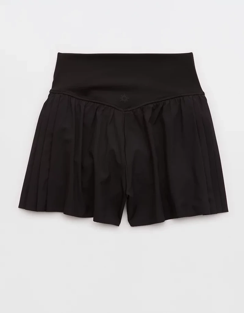 OFFLINE By Aerie Real Me Pleated Flowy Short