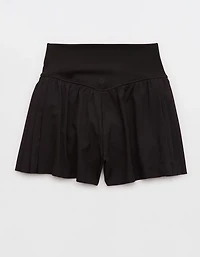 OFFLINE By Aerie Real Me Pleated Flowy Short
