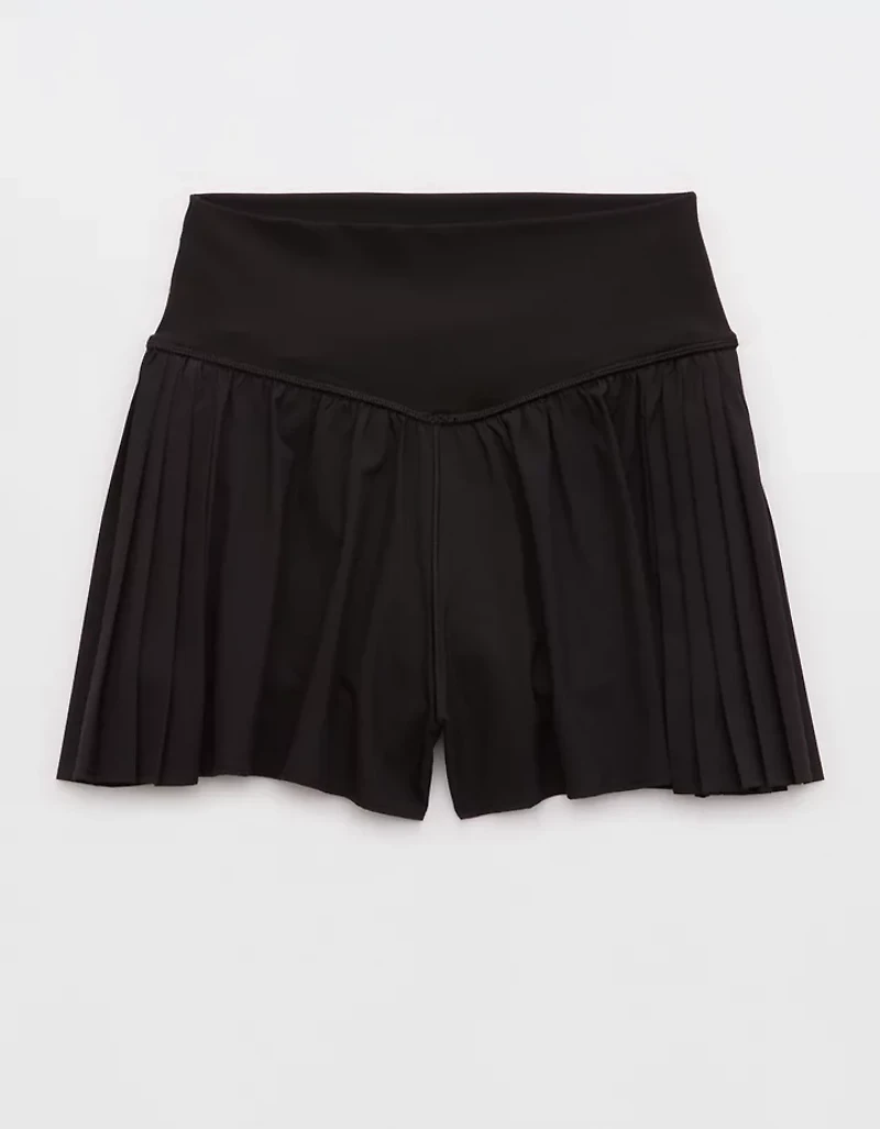 OFFLINE By Aerie Real Me Pleated Flowy Short