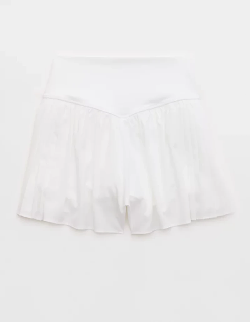 OFFLINE By Aerie Real Me Pleated Flowy Short
