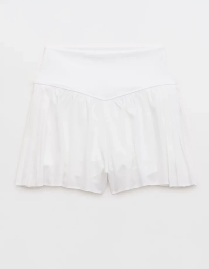OFFLINE By Aerie Real Me Pleated Flowy Short
