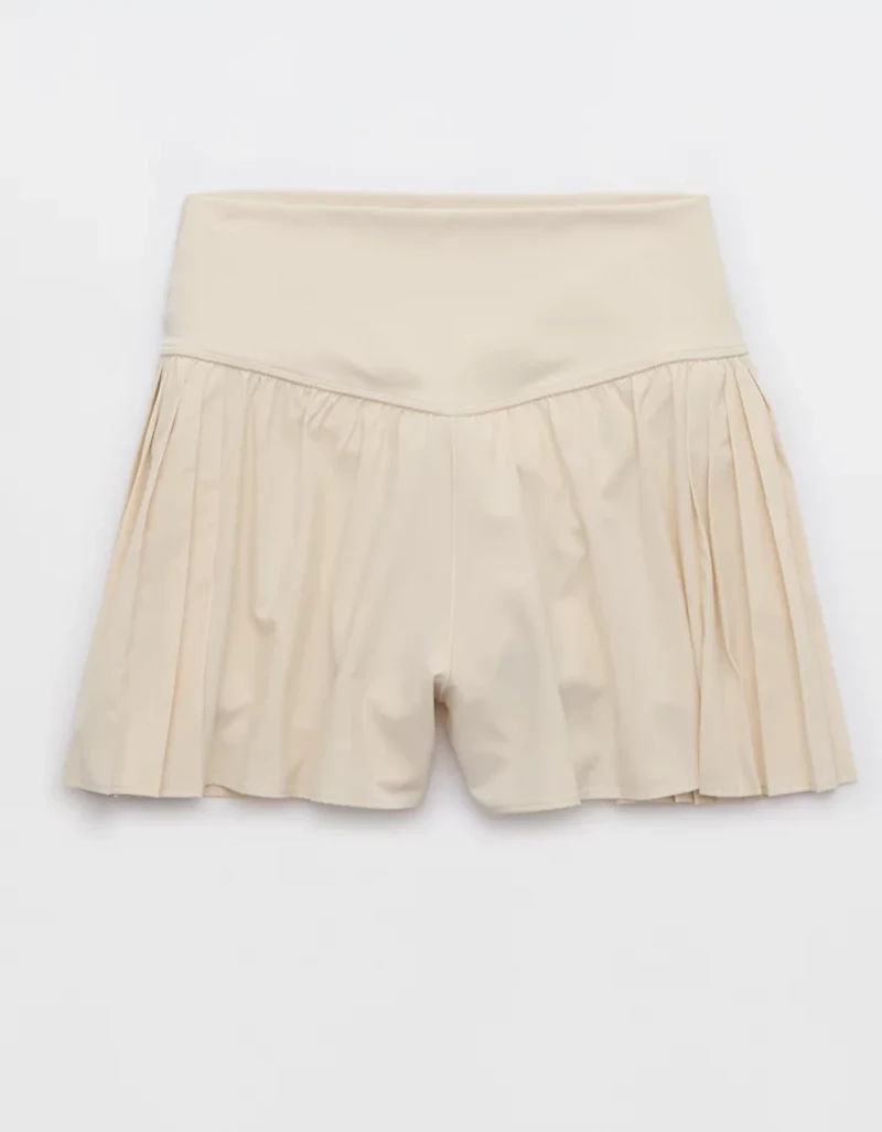 OFFLINE By Aerie Real Me Pleated Flowy Short