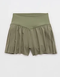 OFFLINE By Aerie Real Me Pleated Flowy Short
