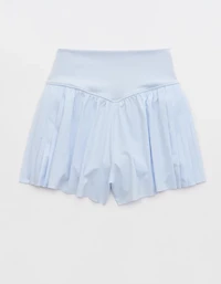 OFFLINE By Aerie Real Me Pleated Flowy Short