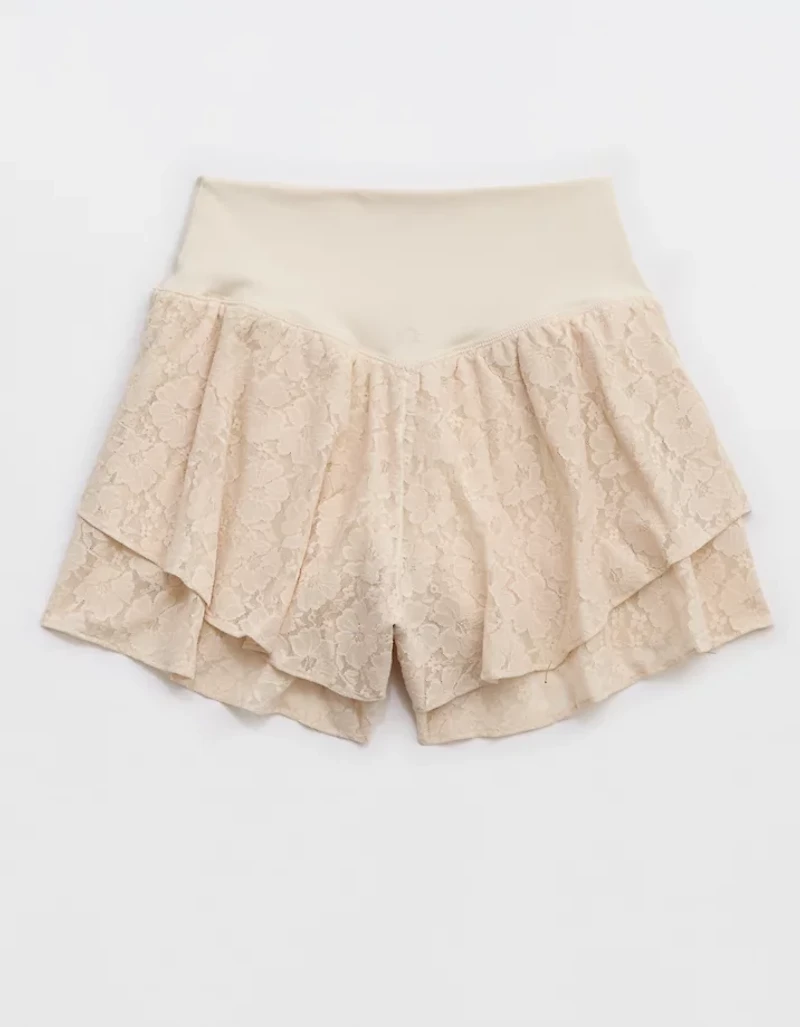 OFFLINE By Aerie Real Me Lace Flowy Short