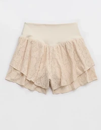 OFFLINE By Aerie Real Me Lace Flowy Short