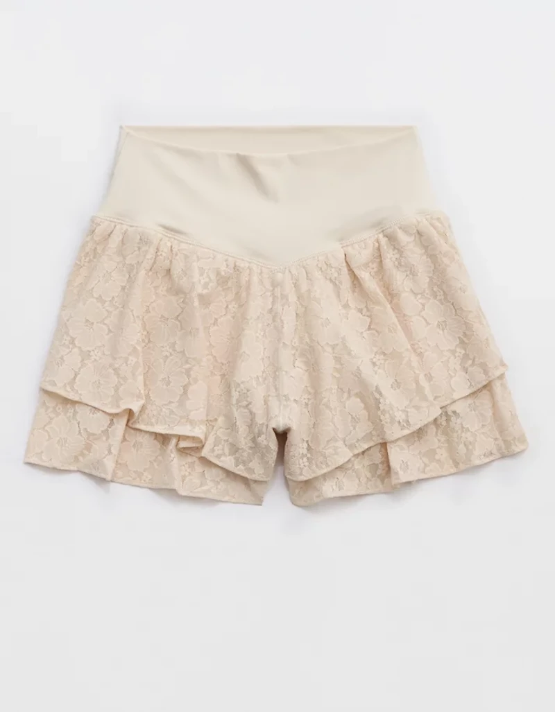 OFFLINE By Aerie Real Me Lace Flowy Short