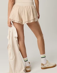 OFFLINE By Aerie Real Me Lace Flowy Short