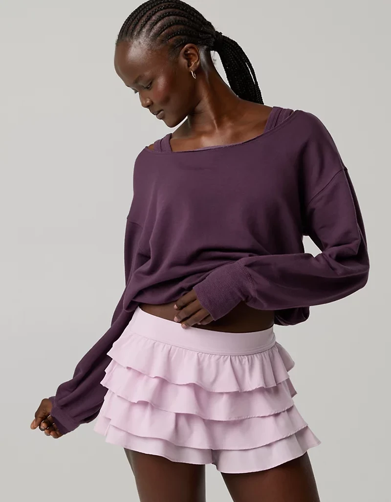 OFFLINE By Aerie Real Me Ruffle Flirty Short