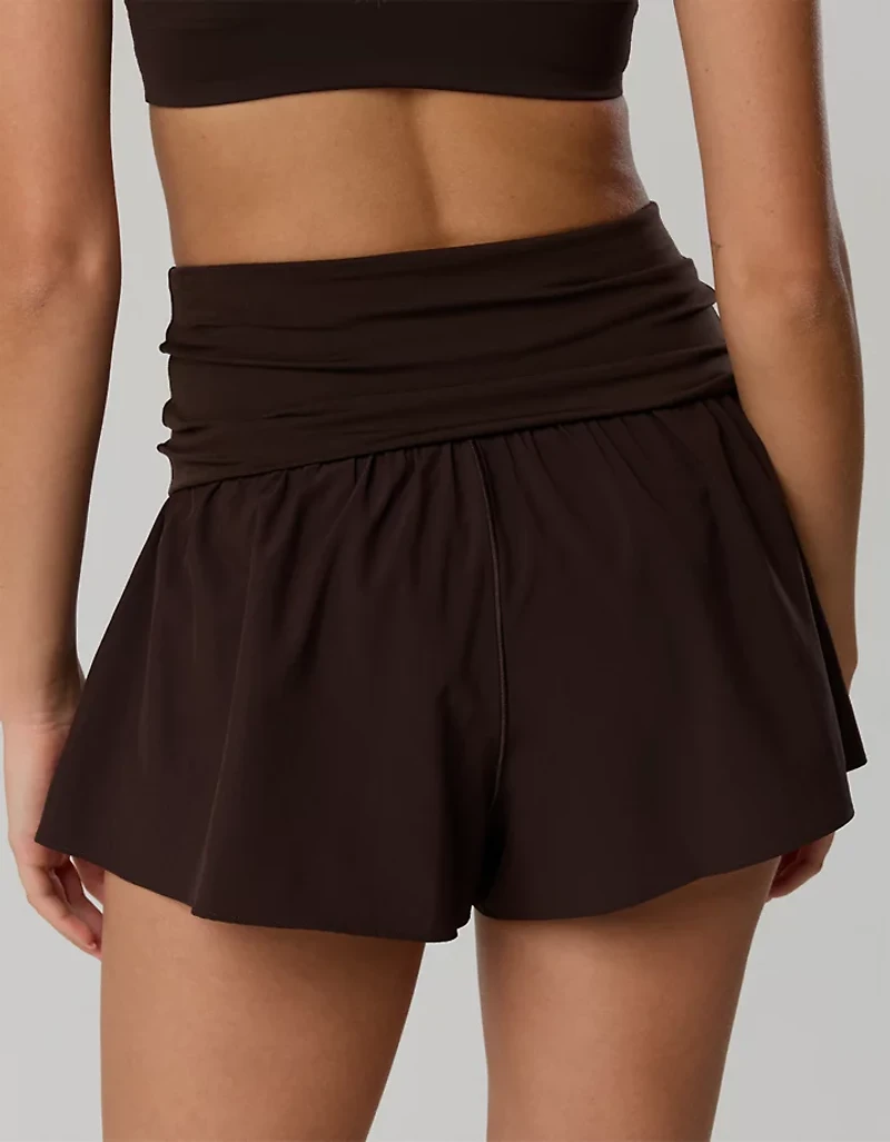 OFFLINE By Aerie Real Me Foldover Flowy Short