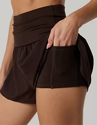 OFFLINE By Aerie Real Me Foldover Flowy Short